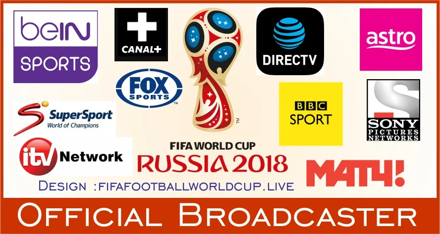 Fifa world cup 2018 TV broadcaster