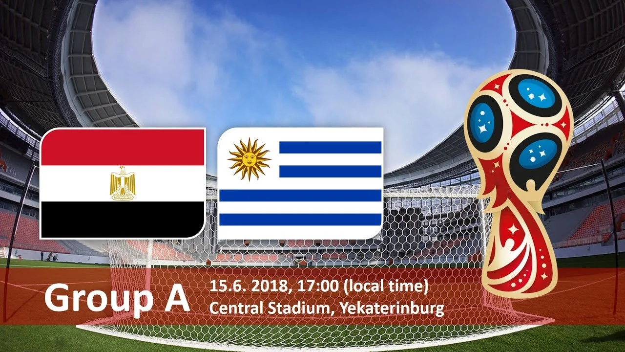 Group A Clash of Egypt vs Uruguay on 15 June 2018 HD image Group A Clash of Egypt vs Uruguay on 15 June 2018 HD image