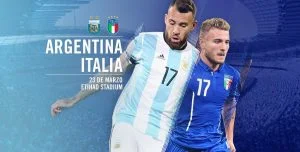 Argentina vs Italy 23 March Friendly game wallpaper