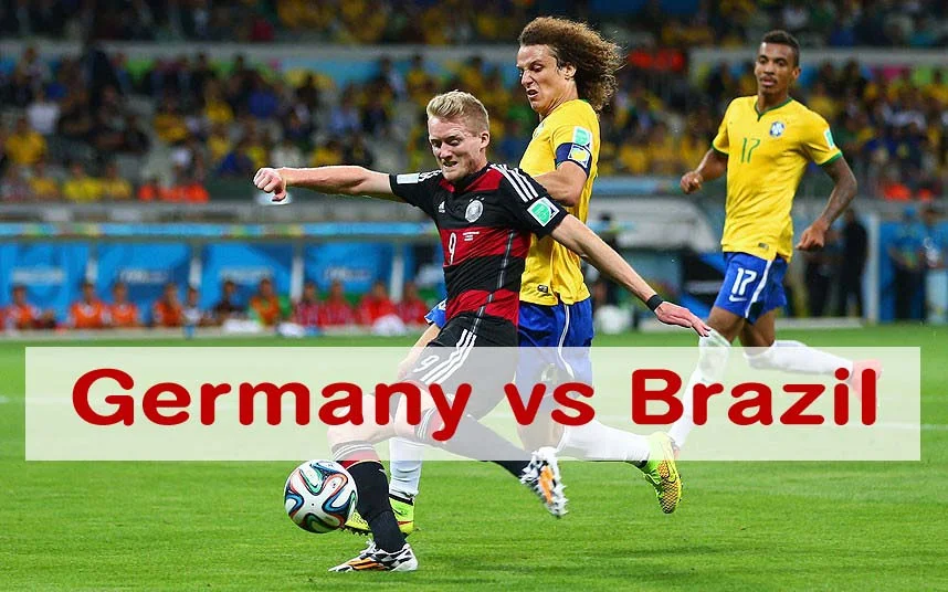 Germany vs Brazil worldwide kick off time