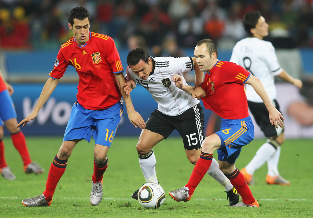 Germany vs Spain football match