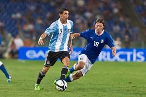 Italy vs Argentina football match