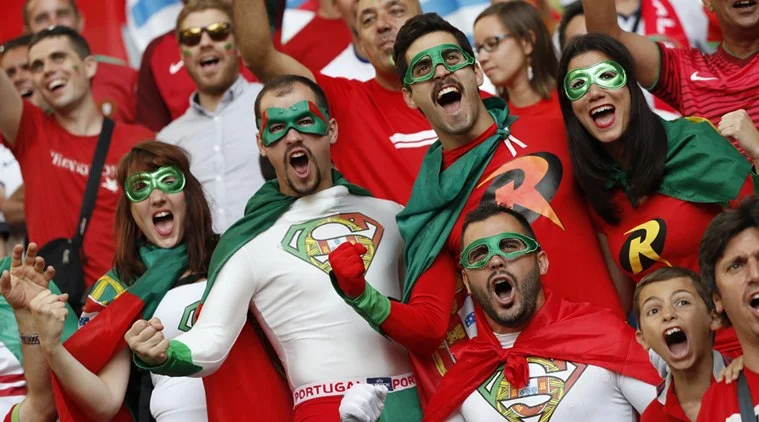 Portugal fans ready to cheer their nation in soccer world cup 2018