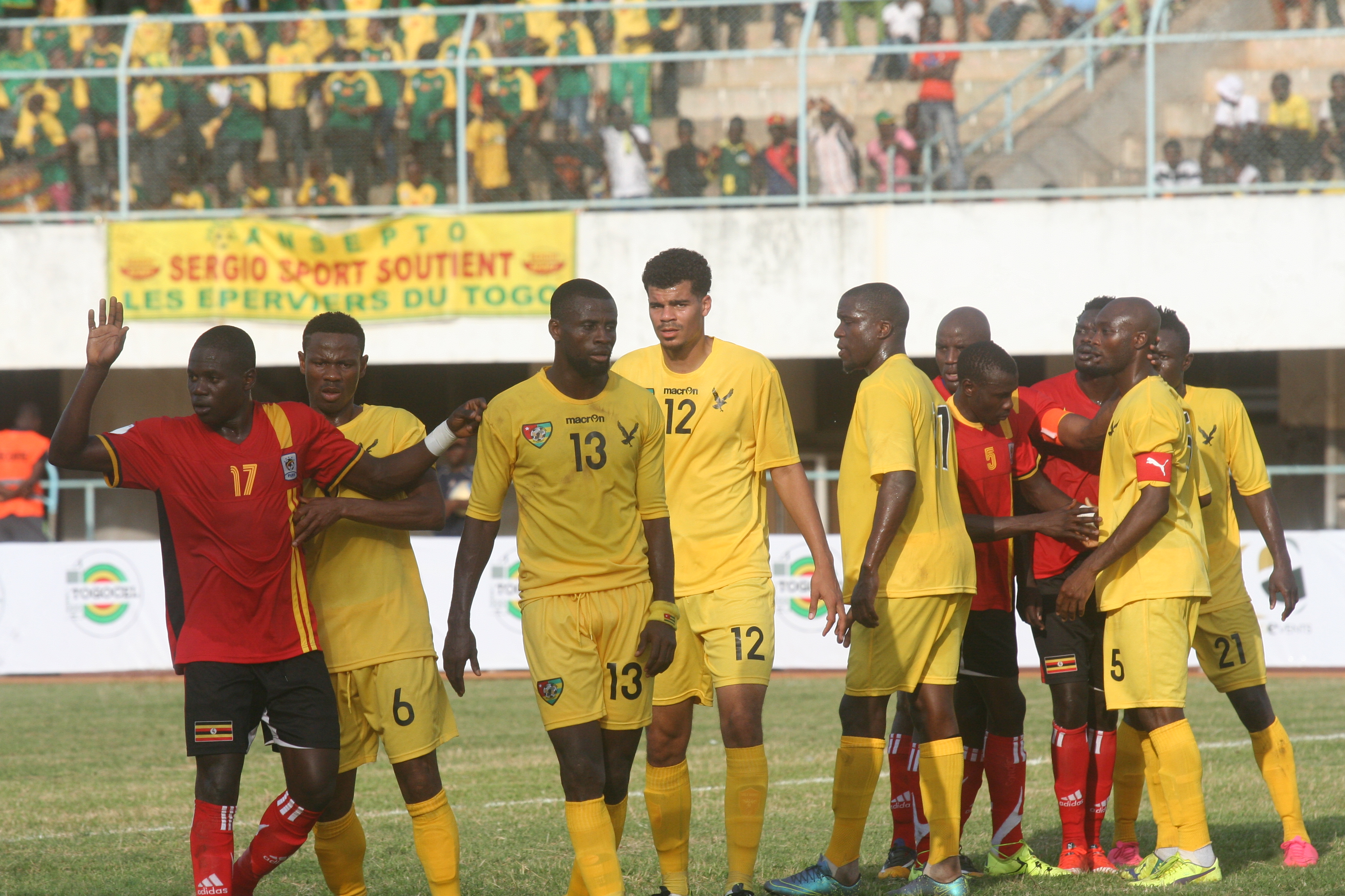 Togo Football Team Players