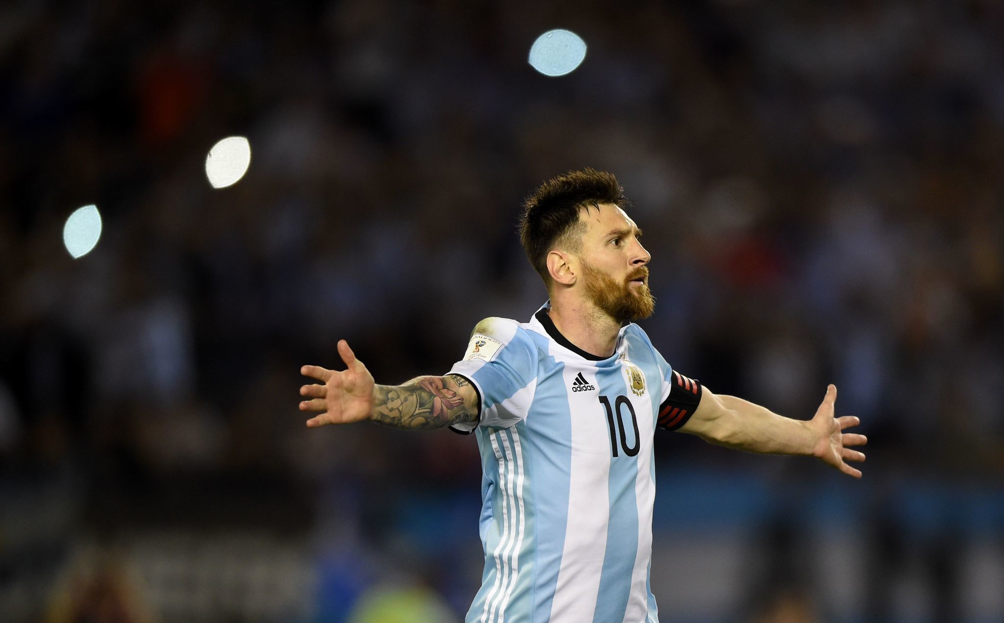 lionel messi celebration after scoring goal in fifa world cup