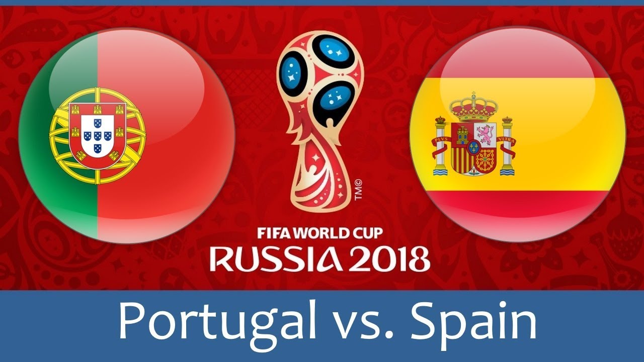 portugal vs spain hd photos with both team flag