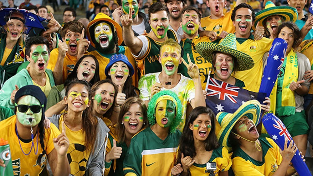 Australia fans ready to cheer their nation in fifa world cup