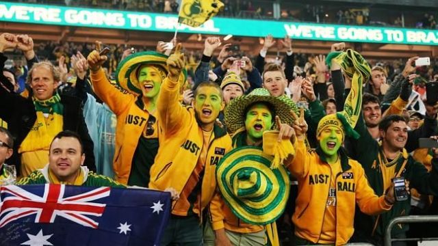 Australia football team fans