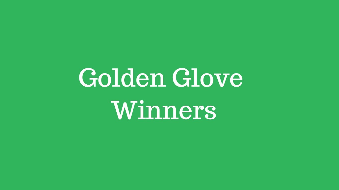 Golden Glove Winners Fifa world cup