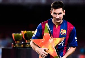 lionel messi with awards