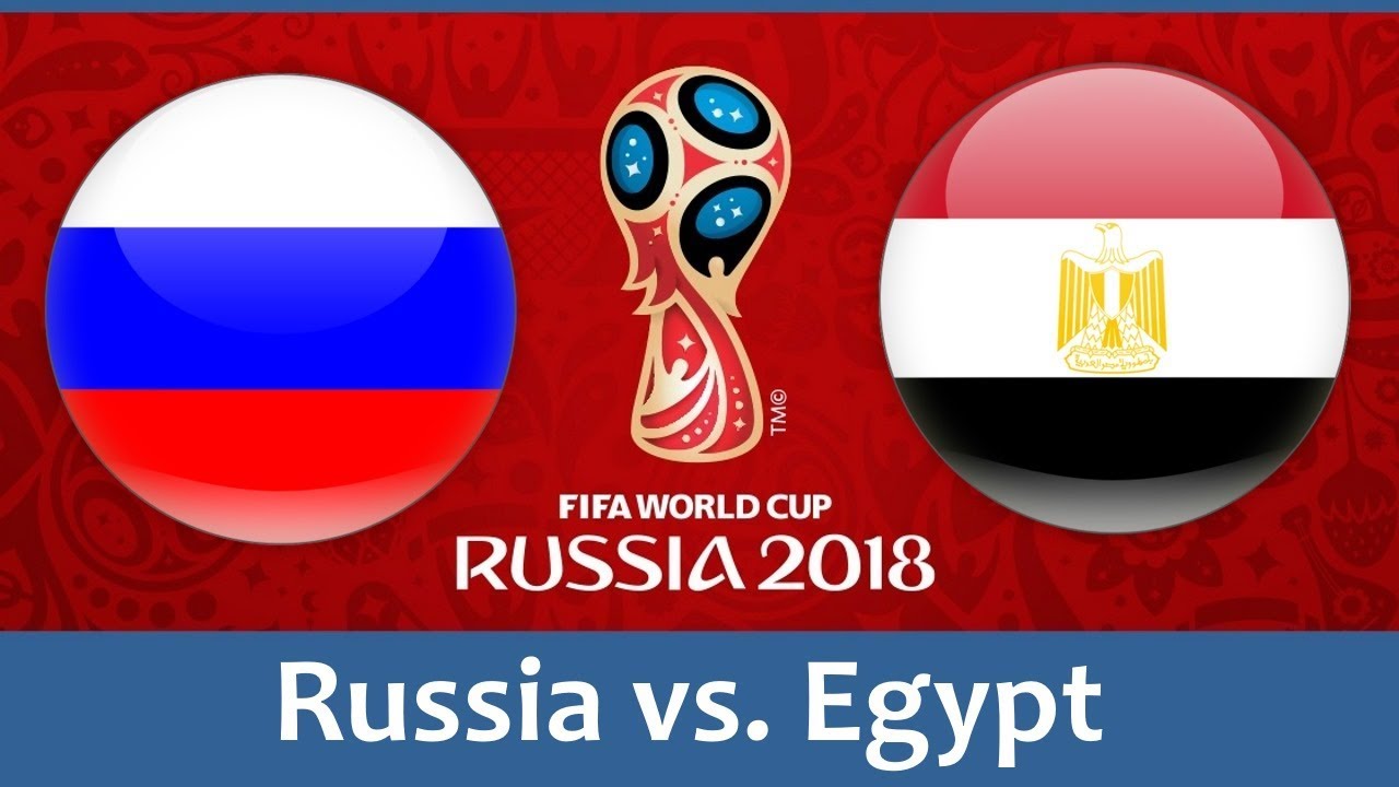 russia vs Egypts footall match of 19th june