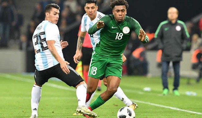 Argentina vs Nigeria football match