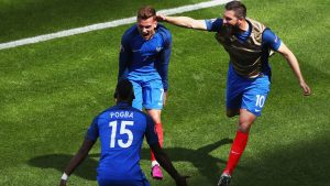 France vs republic of ireland football match