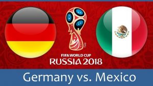 Germany vs Mexico football match
