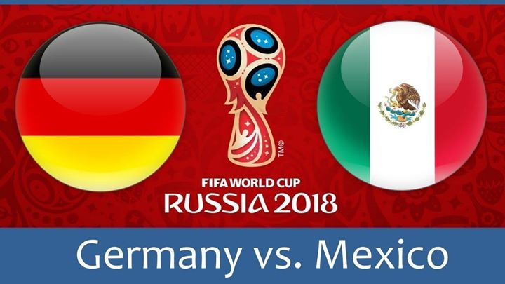 Germany vs Mexico football match