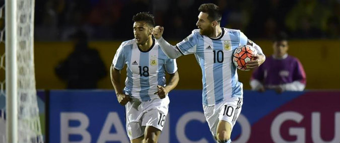 Messi hat-trick guided argentina to easy win over haiti