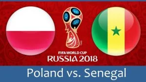 Poland vs Senegal 2018 football world cup match