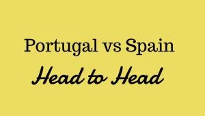 Portugal vs spain head to head