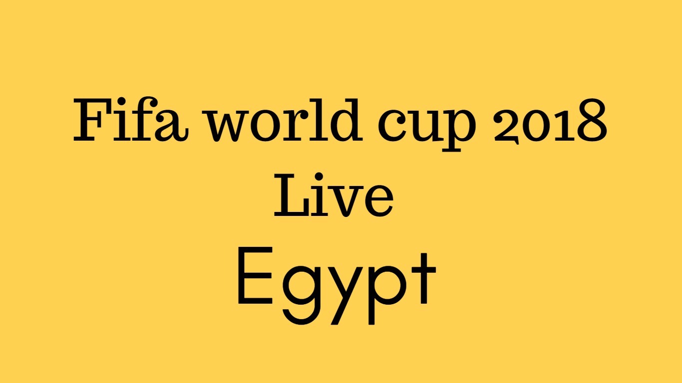 fifa world cup live in egypt