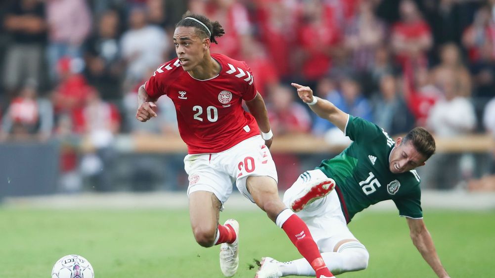 Denmark won by 2-0 against mexico in friendly