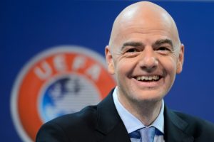 Fifa president Gianni Infantino