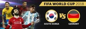 Germany vs South Korea football world cup match Germany vs South Korea football world cup match