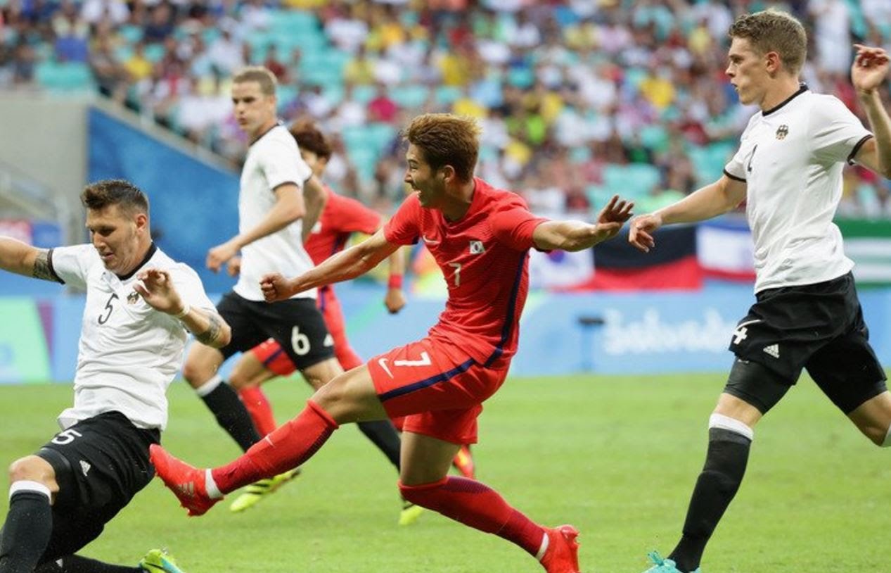 Germany vs South korea kick off time to start
