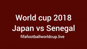 Japan vs Senegal football game