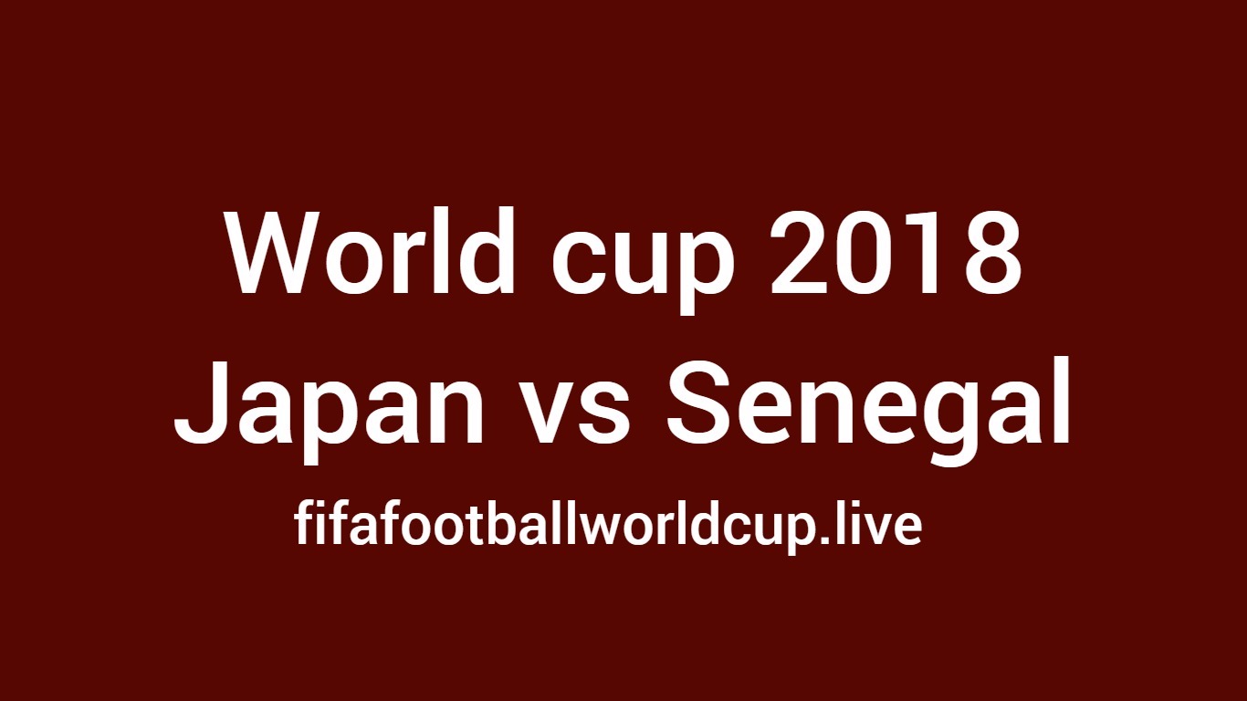 Japan vs Senegal football game