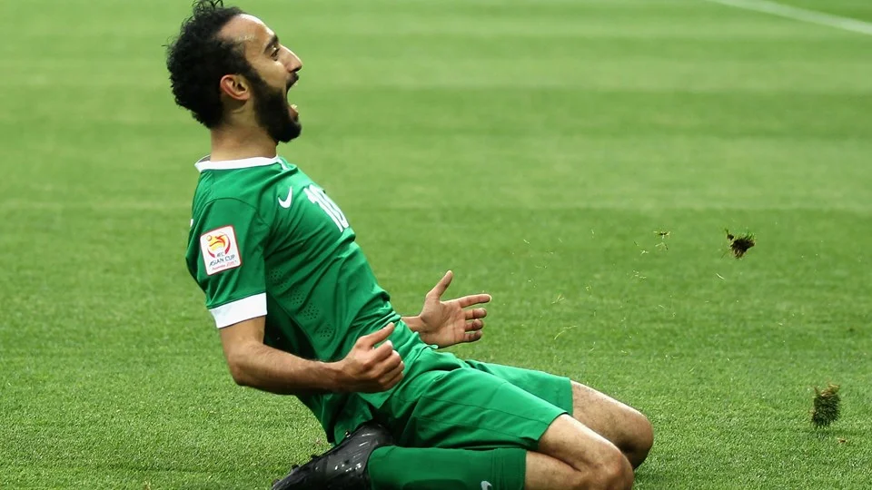 Mohammad Al-Sahlawi Saudi Arabian player HD wallpaper