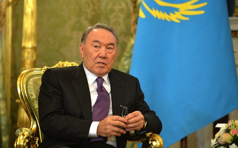 Nursultan Nazarbayev attend in world cup opening ceremony at russia