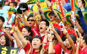 South korean football fans ready to support country in world cup