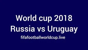 russia vs uruguay football match