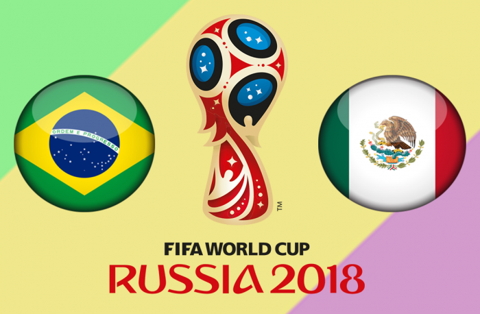 Brazil vs Mexico round of 16 world cup match prediction