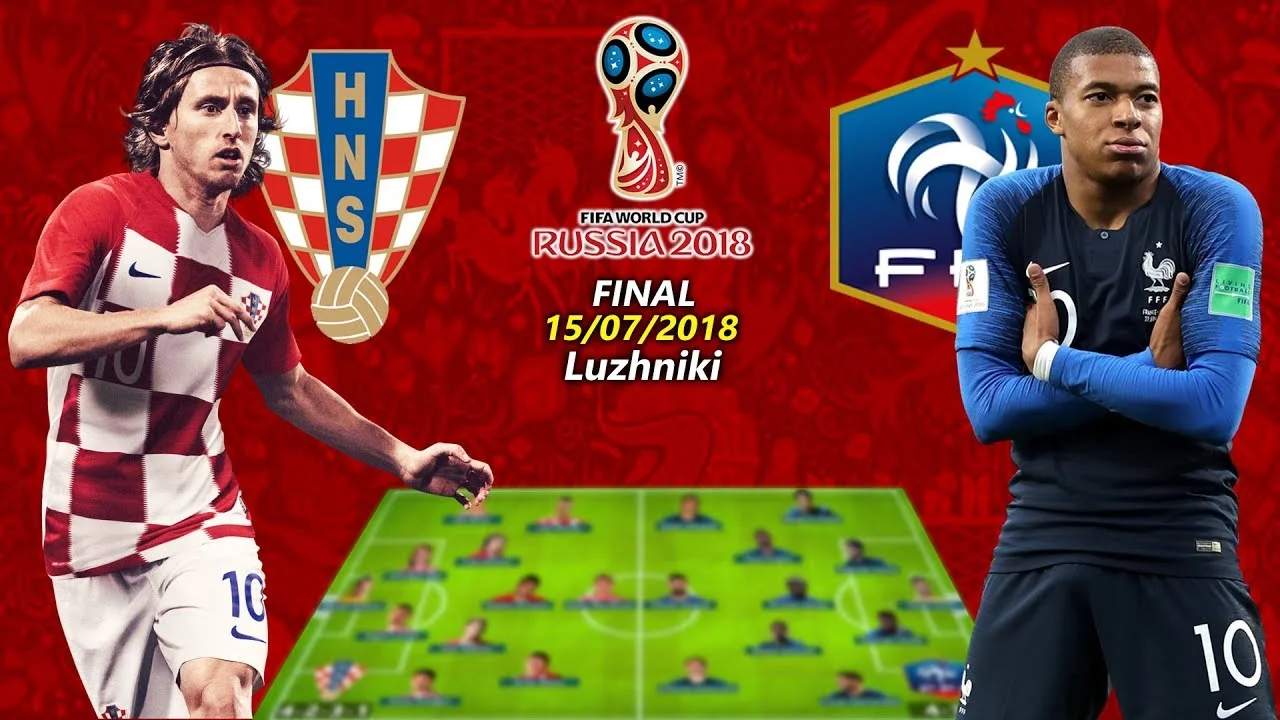 Croatia vs France fifa world cup final match