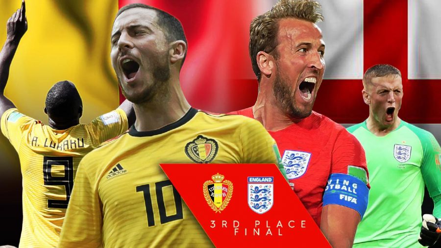 Fifa world cup 2018 Third place match of england vs belgium 14 July