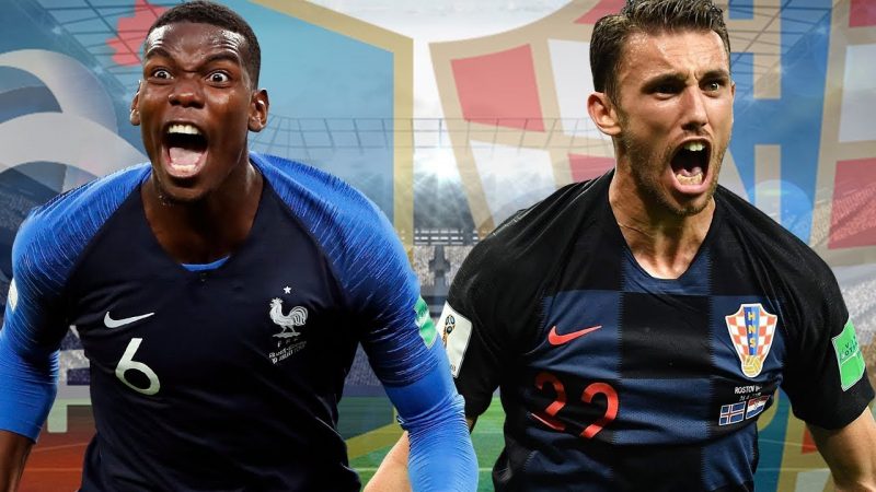 France vs Croatia 15 July football world cup final