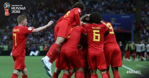 In Quarter Final Belgium beat Brazil to enter the semi final of world cup 2018