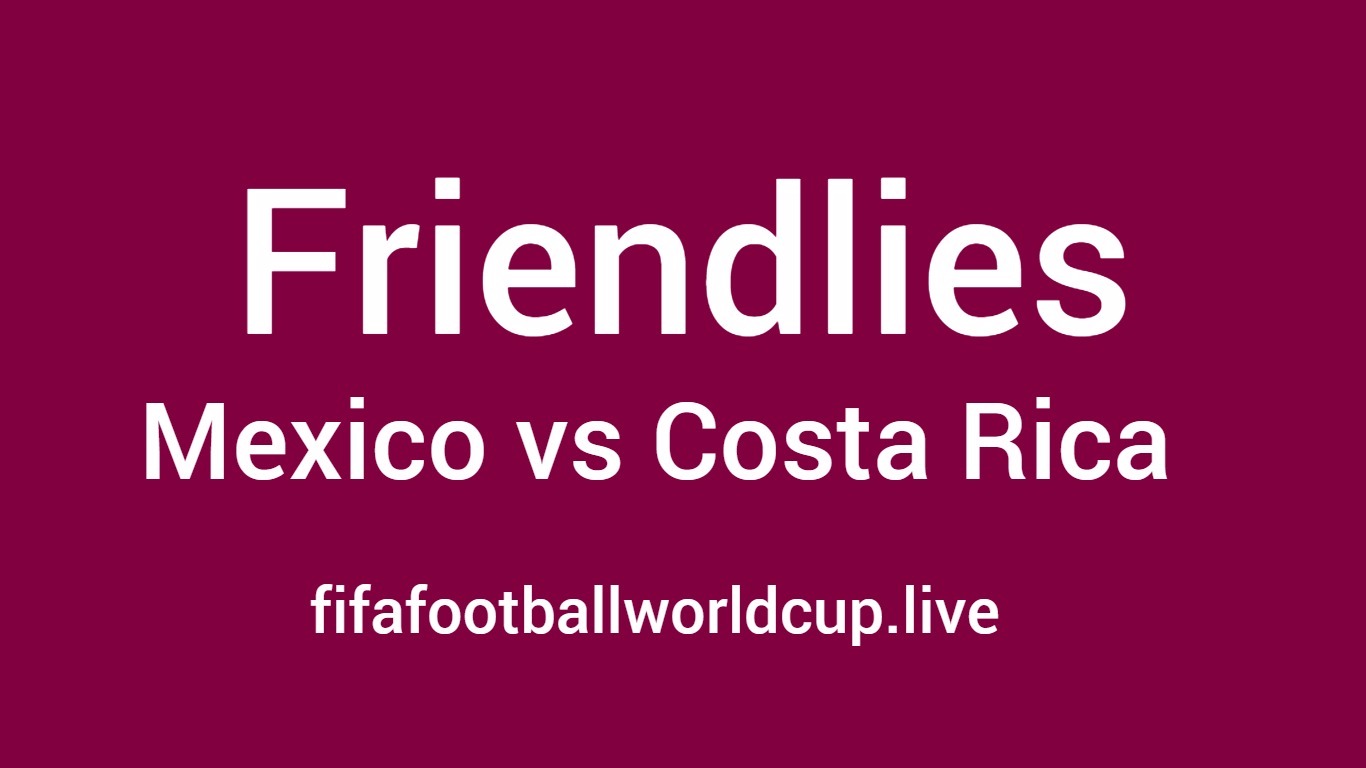 Mexico vs Costa Rica football