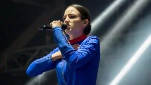 French singer Jain perform on women's world cup opening ceremony