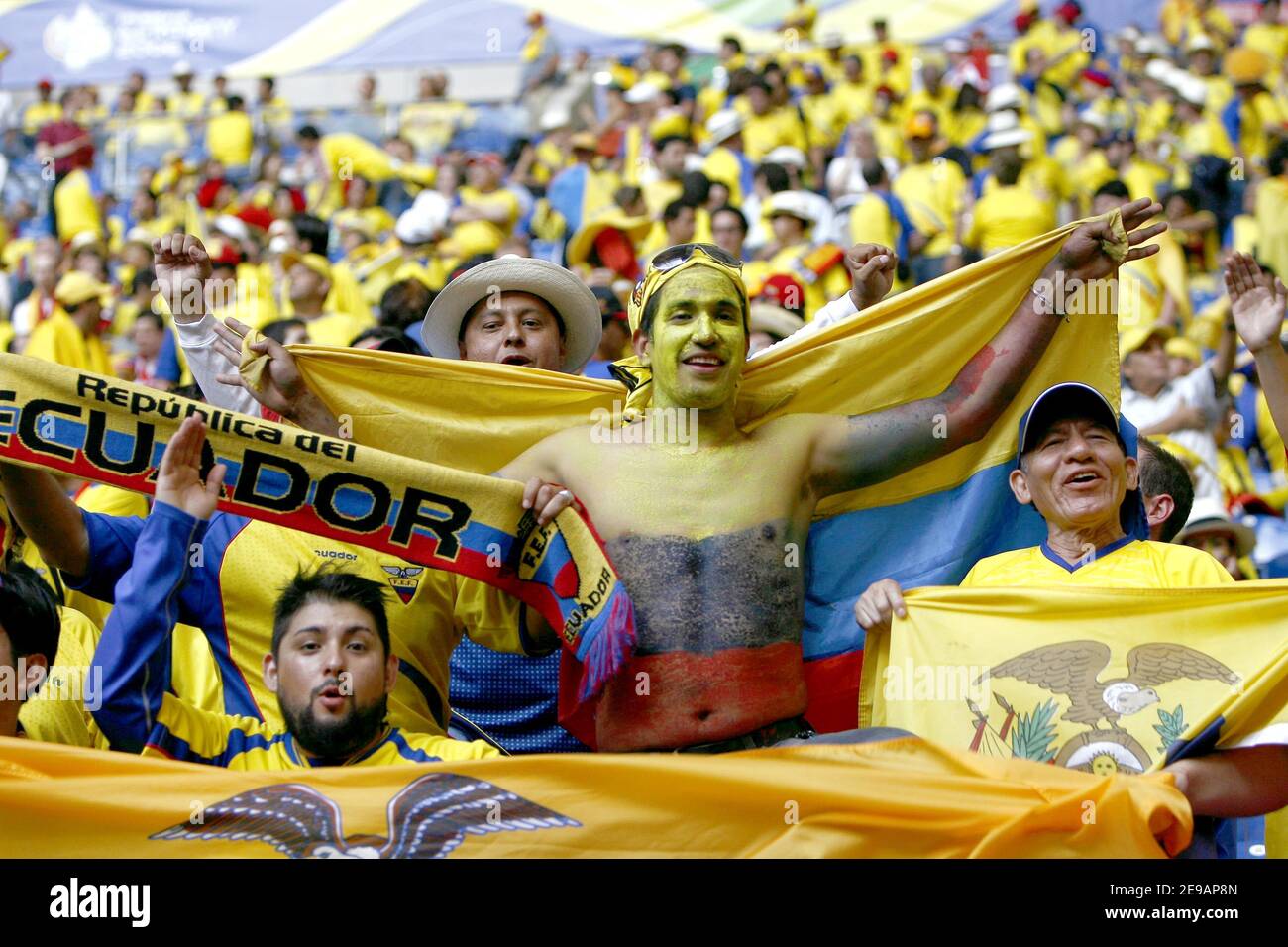 Ecuador fans ready to cheer their nation in Fifa world cup 2022
