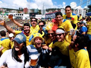 Ecuador team football fans Ecuador team football fans