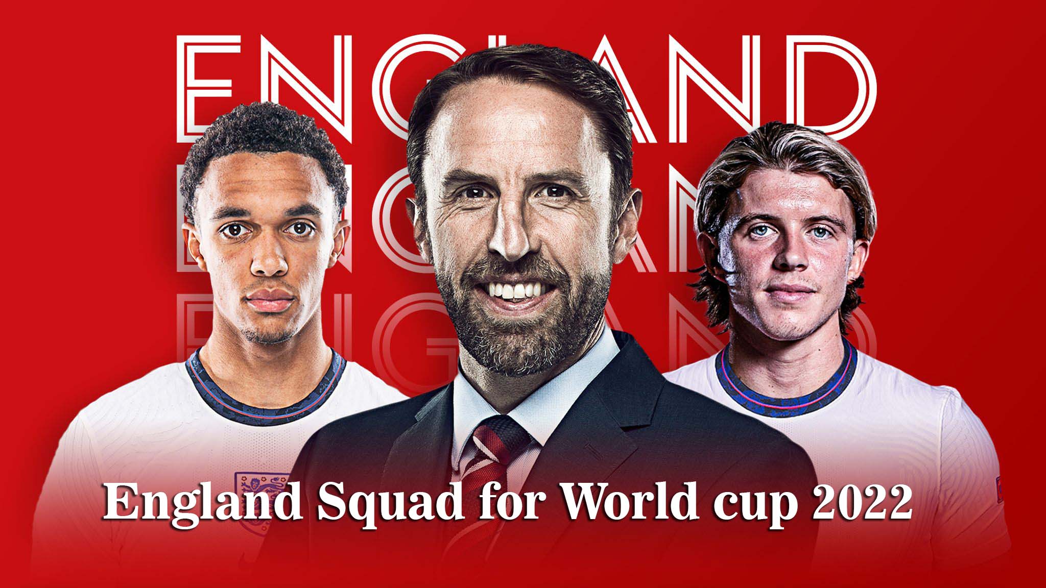 England world cup squad 2022