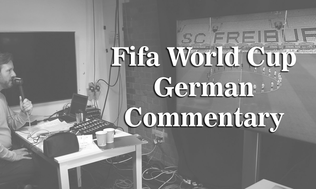 Fifa world cup german commentary