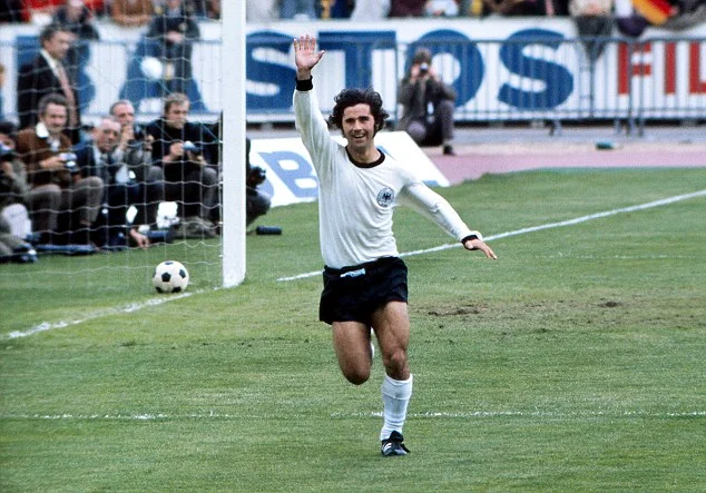 Gerd Muller top goal scorer of germany in fifa world cup