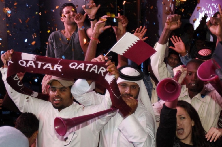 Qatar football fans ready to cheer their nation in world cup tournament