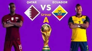 Qatar vs Ecuador Fifa world cup match wallpaper Qatar vs Ecuador Fifa world cup match wallpaper