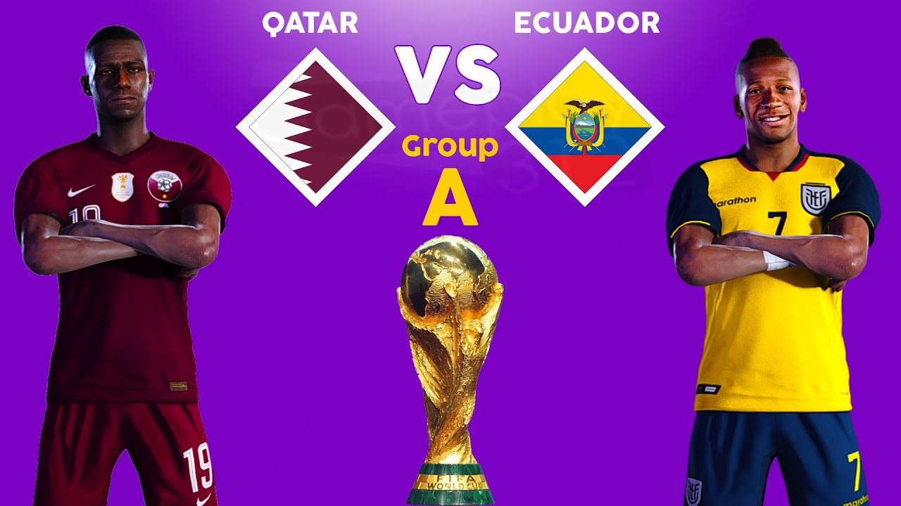 Qatar vs Ecuador Fifa world cup match wallpaper