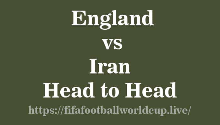 england vs iran head to head