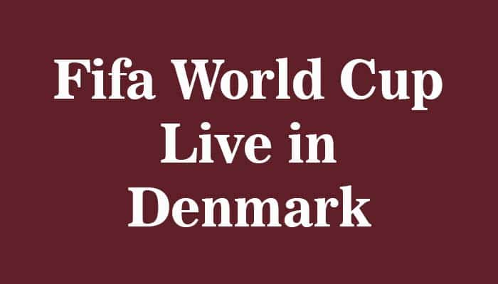 Denmark vs France Fifa World cup live on DR / TV2 Channel